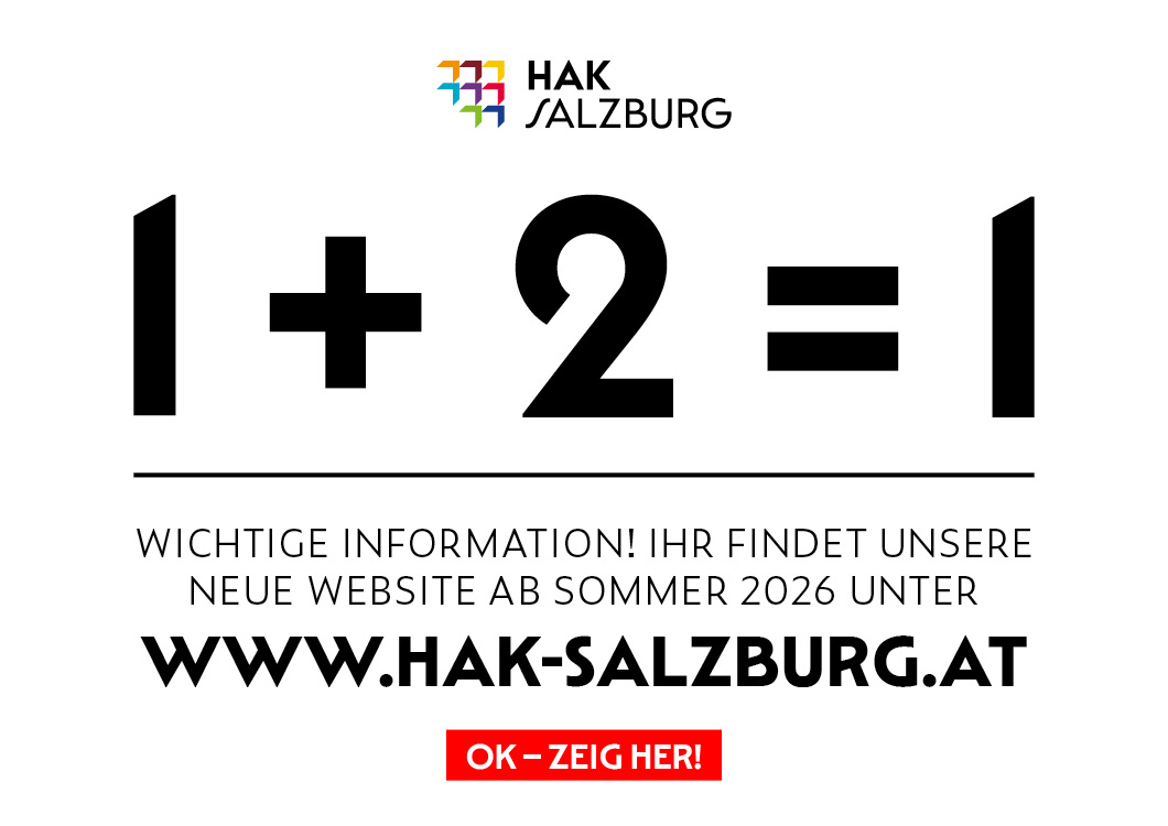 HAK Salzburg neue Website